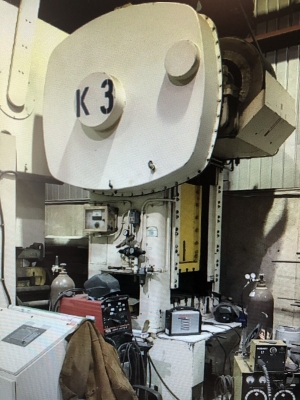 BLOW 250 TON STRAIGHTSIDE PRESS